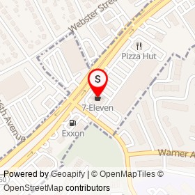 7-Eleven on Annapolis Road, Hyattsville Maryland - location map