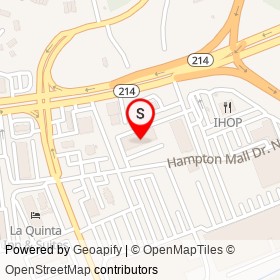 Country Inn & Suites on Hampton Mall Drive North, Capitol Heights Maryland - location map