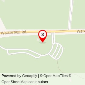No Name Provided on Walker Mill Road, Walker Mill Maryland - location map