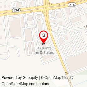 La Quinta Inn & Suites on Hampton Park Boulevard, Capitol Heights Maryland - location map
