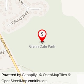 Glenn Dale Park on , Glenn Dale Maryland - location map