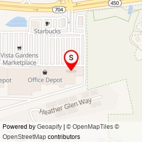 Graces on Heather Glen Way, Mitchellville Maryland - location map