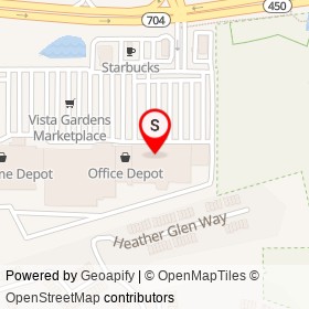 Shoppers Warehouse on Heather Glen Way, Mitchellville Maryland - location map