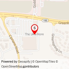 Orion Deli on Greenbelt Road, Seabrook Maryland - location map