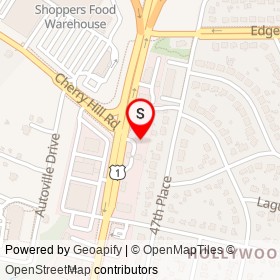 No Name Provided on Baltimore Avenue, College Park Maryland - location map