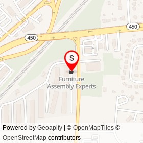 Furniture Assembly Experts on Whitfield Chapel Road, Lanham Maryland - location map