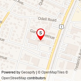 Manila Mart on Garrett Avenue, Beltsville Maryland - location map