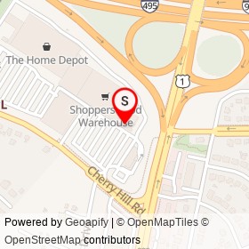 Lendmark on Baltimore Avenue, College Park Maryland - location map