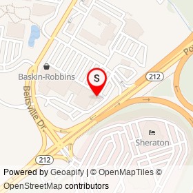 SunTrust on Beltsville Drive, Calverton Maryland - location map