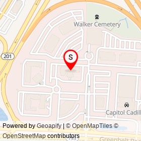 Hilton Garden Inn Washington DC/Greenbelt on Walker Drive, Greenbelt Maryland - location map