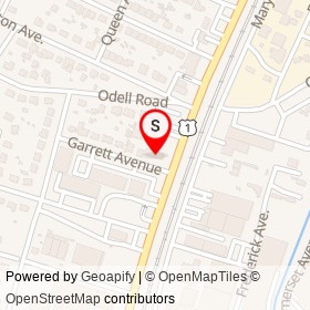 Quarles on Garrett Avenue, Beltsville Maryland - location map