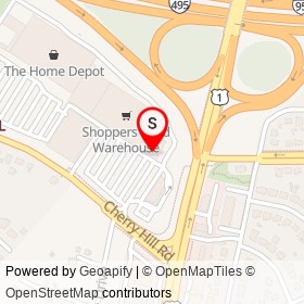 Mamma Lucia on Baltimore Avenue, College Park Maryland - location map