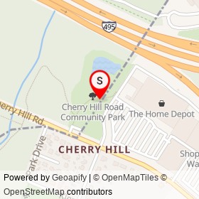 No Name Provided on Cherry Hill Road, College Park Maryland - location map