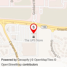 Chau Nails on Greenbelt Road, Seabrook Maryland - location map