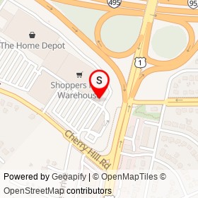 Hard Times Cafe on Baltimore Avenue, College Park Maryland - location map