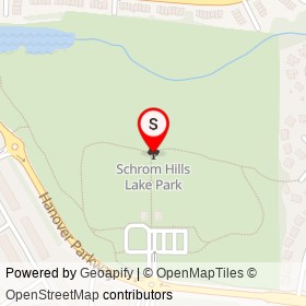 Schrom Hills Lake Park on , Greenbelt Maryland - location map