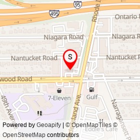 BlueTech Cleaners on Rhode Island Avenue, College Park Maryland - location map
