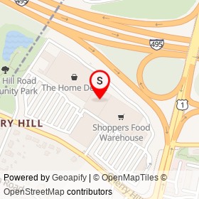 Best Buy on Cherry Hill Road, College Park Maryland - location map