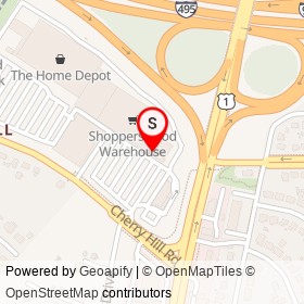 Shear Pleasure on Baltimore Avenue, College Park Maryland - location map
