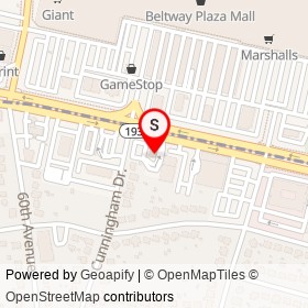 KFC on Greenbelt Road, Berwyn Heights Maryland - location map
