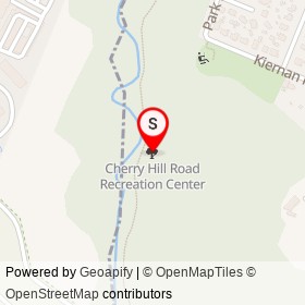 Cherry Hill Road Recreation Center on , College Park Maryland - location map