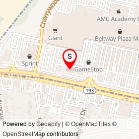 Mattress Firm on Greenbelt Road, Greenbelt Maryland - location map