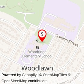 No Name Provided on 72nd Avenue, Woodlawn Maryland - location map