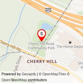 No Name Provided on Cherry Hill Road, College Park Maryland - location map