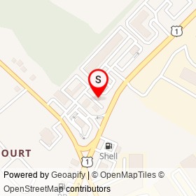 Jiffy Lube on Washington Boulevard, Savage Maryland - location map
