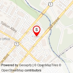 Quality Inn & Suites on 2nd Street, Laurel Maryland - location map