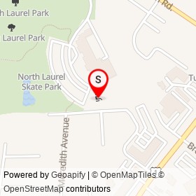 No Name Provided on Meredith Avenue, North Laurel Maryland - location map