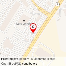 Weis on Washington Boulevard, Savage Maryland - location map