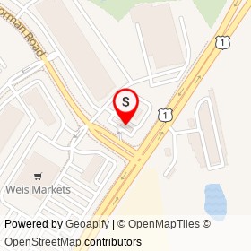 Exxon on Gorman Road, Savage Maryland - location map