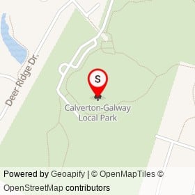 Calverton-Galway Local Park on , Calverton Maryland - location map