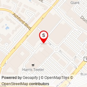 Blaze Pizza on Baltimore Avenue, Laurel Maryland - location map