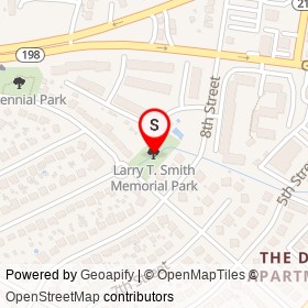 Larry T. Smith Memorial Park on , Laurel Maryland - location map