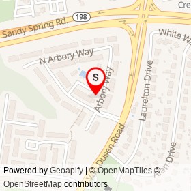 No Name Provided on Arbory Way, Laurel Maryland - location map