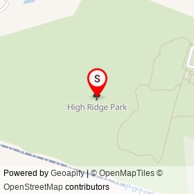 High Ridge Park on , Laurel Maryland - location map
