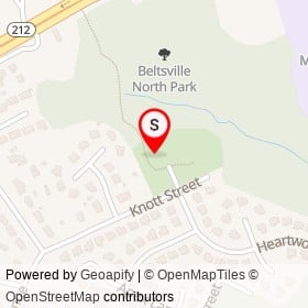 No Name Provided on Knott Street, Beltsville Maryland - location map