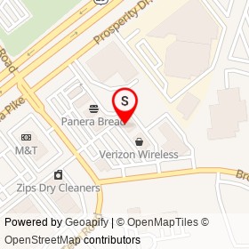 Potbelly on Broadbirch Drive, White Oak Maryland - location map