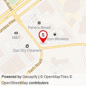 IHOP on Tech Road, Silver Spring Maryland - location map