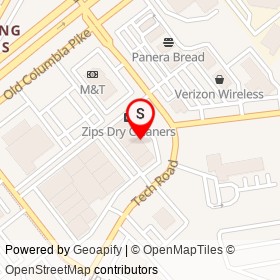 Creative Floral Design on Tech Road, Silver Spring Maryland - location map