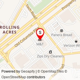 M&T on Tech Road, Silver Spring Maryland - location map