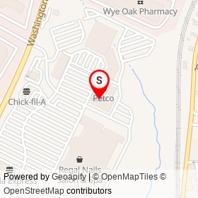 Office Depot on Washington Boulevard, Lansdowne Maryland - location map