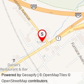 BP on Levering Avenue, Elkridge Maryland - location map