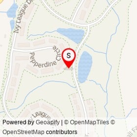 No Name Provided on Old Dominion Court, Catonsville Maryland - location map