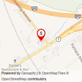 BP Shop on Washington Boulevard, Elkridge Maryland - location map