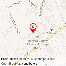 ChargePoint on Washington Boulevard, Hanover Maryland - location map