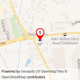 BP on Hollins Ferry Road, Lansdowne Maryland - location map
