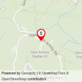 No Name Provided on Upper Glen Artney Road, Catonsville Maryland - location map